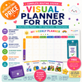 Visual Routine Planner for Kids | Printable Daily & Weekly Schedule | Autism & ADHD Support