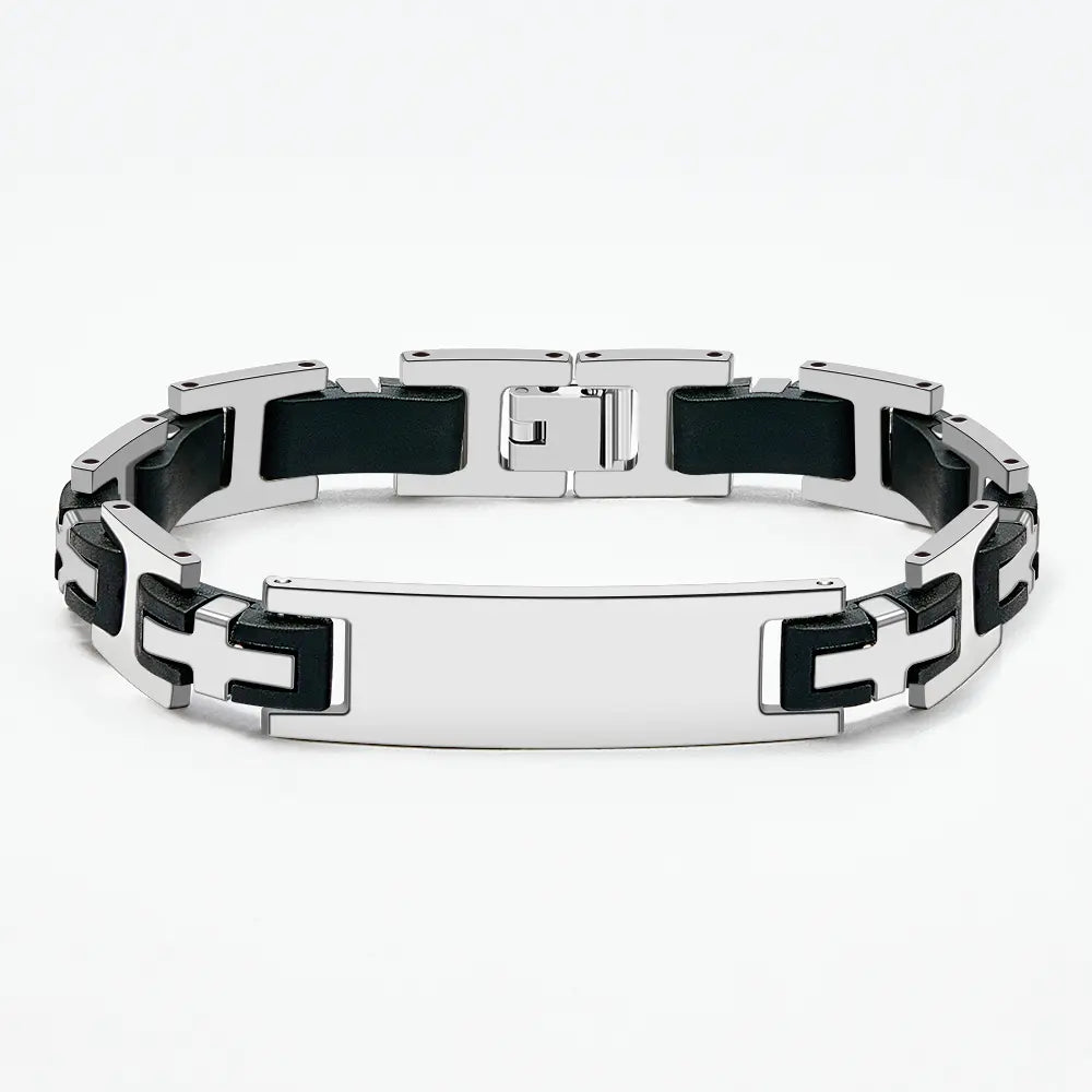 Pacemaker Medical ID Bracelet – Personalized Engraved Emergency Alert Bracelet | Waterproof Stainless Steel Medical ID